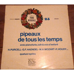 Quatuor Syrinx Pipeaux De Tous Les Temps Vinyl LP USED