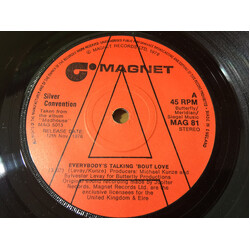 Silver Convention Everybody's Talking 'Bout Love USED VINYL 7INCH 45 RPM SINGLE PROMO