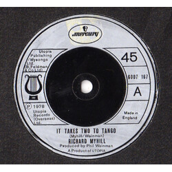 Richard Myhill It Takes Two To Tango USED VINYL 7INCH 45 RPM SINGLE