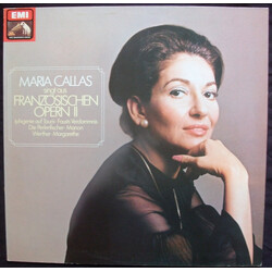 Maria Callas / Orchestre De La Société Des Concerts Du Conservatoire / Georges Prêtre Maria Callas Singt Arien Aus Französischen Opern II Vinyl LP USE