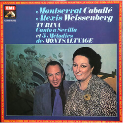 Montserrat Caballé / Alexis Weissenberg / Joaquín Turina / Xavier Montsalvatge Canto A Sevilla et 5 Mélodies de Montsaltvage Vinyl LP USED