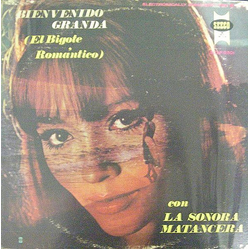 Bienvenido Granda / La Sonora Matancera El Bigote Romántico Vinyl LP USED