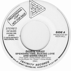 Dobie Gray Spending Time, Making Love And Going Crazy USED VINYL 7INCH 45 RPM PROMO