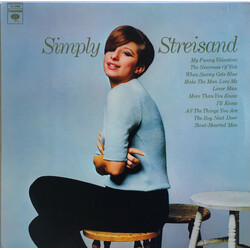 Barbra Streisand Simply Streisand Vinyl LP USED