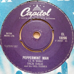 Dick Dale & His Del-Tones Surf Beat / Peppermint Man USED VINYL 7INCH SINGLE