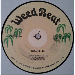 Lloyd Lovindeer Man Shortage / Girl In Jeans USED VINYL 12INCH 45 RPM