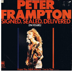 Peter Frampton Signed, Sealed, Delivered (I'm Yours) USED VINYL 7INCH SINGLE