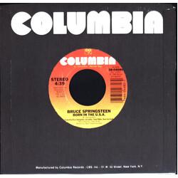 Bruce Springsteen Born In The U.S.A. / Shut Out The Light USED VINYL 7INCH 45 RPM SINGLE STYRENE