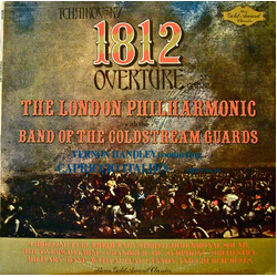 Pyotr Ilyich Tchaikovsky / London Philharmonic Orchestra / Coldstream Guards / Vernon Handley 1812 Overture / Capriccio Italien, Opus No. 45 Vinyl LP 