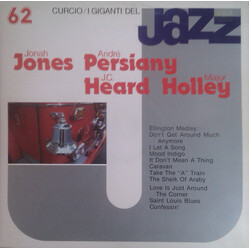 Jonah Jones / André Persiany / J.C. Heard / Major Holley I Giganti Del Jazz Vol. 62 Vinyl LP USED