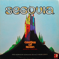 Andrés Segovia Castles Of Spain Vinyl LP USED
