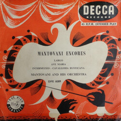 Mantovani And His Orchestra Mantovani Encores USED VINYL 7INCH 45 RPM EP