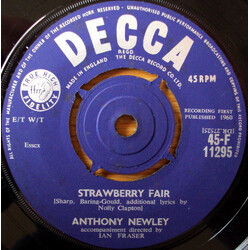 Anthony Newley Strawberry Fair USED VINYL 7INCH 45 RPM SINGLE