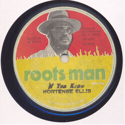 Hortense Ellis If You Know USED VINYL 12INCH
