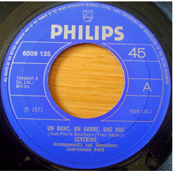Séverine Un Banc, Un Arbre, Une Rue USED VINYL 7INCH 45 RPM SINGLE