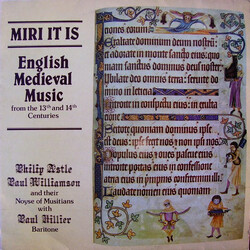 Philip Astle / Paul Williamson (2) / Paul Hillier Miri It Is: English Medieval Music From The 13th And 14th Centuries Vinyl LP USED