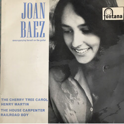 Joan Baez The Cherry Tree Carol USED VINYL 7INCH 45 RPM EP REPRESS MONO