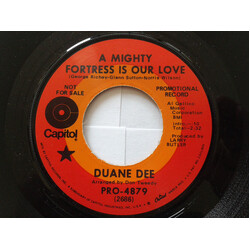 Duane Dee A Mighty Fortress Is Our Love Vinyl 7" USED