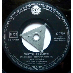 Neil Sedaka / Stan Applebaum And His Orchestra Stairway To Heaven USED VINYL 7INCH 45 RPM SINGLE