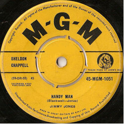 Jimmy Jones Handy Man USED VINYL 7INCH 45 RPM SINGLE