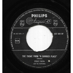 Percy Faith & His Orchestra The Theme From "A Summer Place" / Go-Go-Po-Go USED VINYL 7INCH 45 RPM SINGLE
