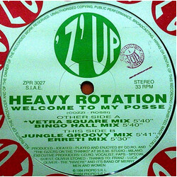 Heavy Rotation Welcome To My Posse USED VINYL 12INCH 33 S RPM