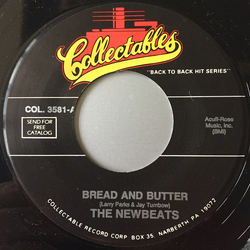 The Newbeats Bread And Butter Vinyl 7" USED