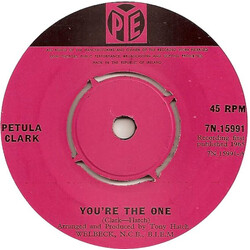 Petula Clark You're The One USED VINYL 7INCH 45 RPM SINGLE