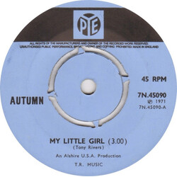 Autumn (16) My Little Girl USED VINYL 7INCH 45 RPM SINGLE