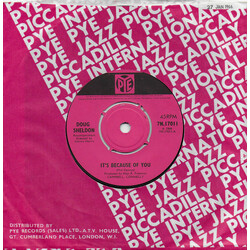 Doug Sheldon It's Because Of You USED VINYL 7INCH 45 RPM