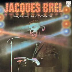 Jacques Brel Enregistrement Public A L'Olympia 1961 Vinyl LP USED