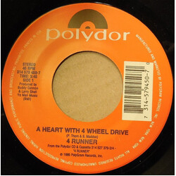 4 Runner A Heart With 4 Wheel Drive Vinyl 7" USED