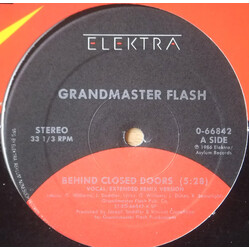Grandmaster Flash Behind Closed Doors USED VINYL 12INCH 33 S RPM