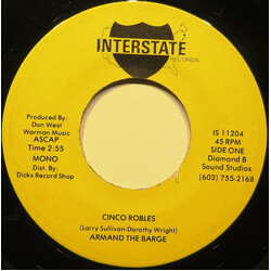 Armand The Barge Cinco Robles USED VINYL 7INCH 45 RPM
