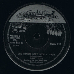 Honey Cone One Monkey Don't Stop No Show USED VINYL 7INCH 45 RPM