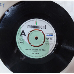 Joe Simon Farther On Down The Road / Wounded Man USED VINYL 7INCH 45 RPM SINGLE PROMO