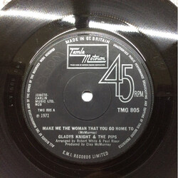 Gladys Knight And The Pips Make Me The Woman That You Go Home To USED VINYL 7INCH SINGLE