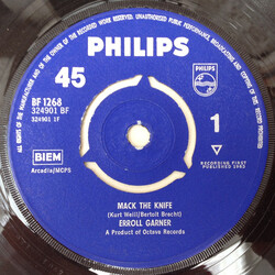 Erroll Garner Mack The Knife USED VINYL 7INCH 45 RPM