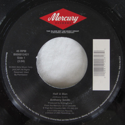 Anthony Smith (4) Half A Man Vinyl 7" USED