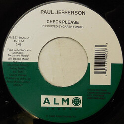 Paul Jefferson (2) Check Please Vinyl 7" USED