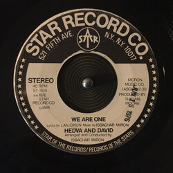 Hedva And David / The Main Floor Singers We Are One / Proclaim Liberty USED VINYL 7INCH 45 RPM