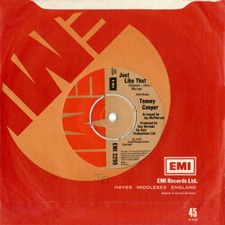 Tommy Cooper (2) Just Like That USED VINYL 7INCH 45 RPM