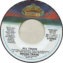 Rough Trade All Touch / All Touch USED VINYL 7INCH 45 RPM SINGLE PROMO