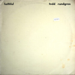 Todd Rundgren Faithful Vinyl LP USED