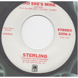 Sterling (9) And She's Mine USED VINYL 7INCH 45 RPM PROMO STEREO MONO