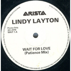 Lindy Layton Wait For Love USED VINYL 12INCH PROMO