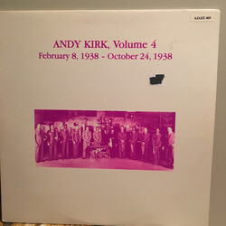 Andy Kirk Andy Kirk, Volume 4 (February 8, 1938 - October 24, 1938) Vinyl LP USED