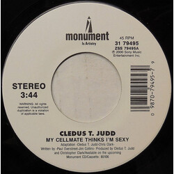 Cledus T. Judd My Cellmate Thinks I'm Sexy USED VINYL 7INCH 45 RPM SINGLE