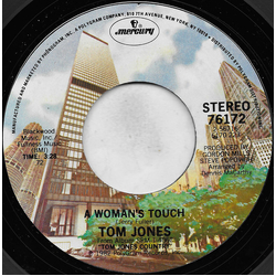 Tom Jones A Woman's Touch Vinyl 7" USED