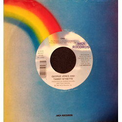 George Jones & Tammy Wynette One Vinyl 7" USED